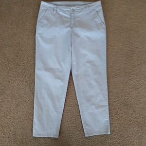 Liz Claiborne women's slacks stretch Chino's Gray